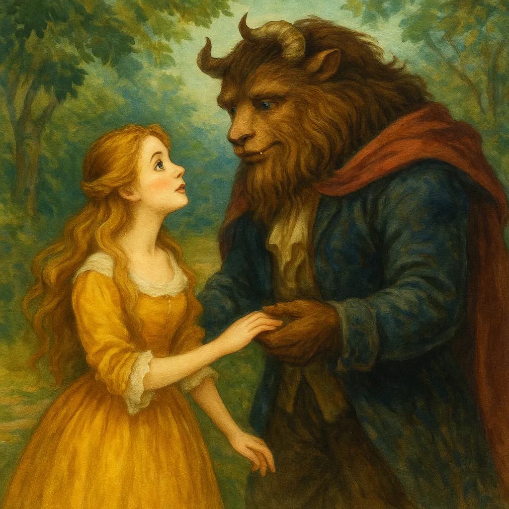 A Bela e a Fera: Um Conto de Amor e Transformação