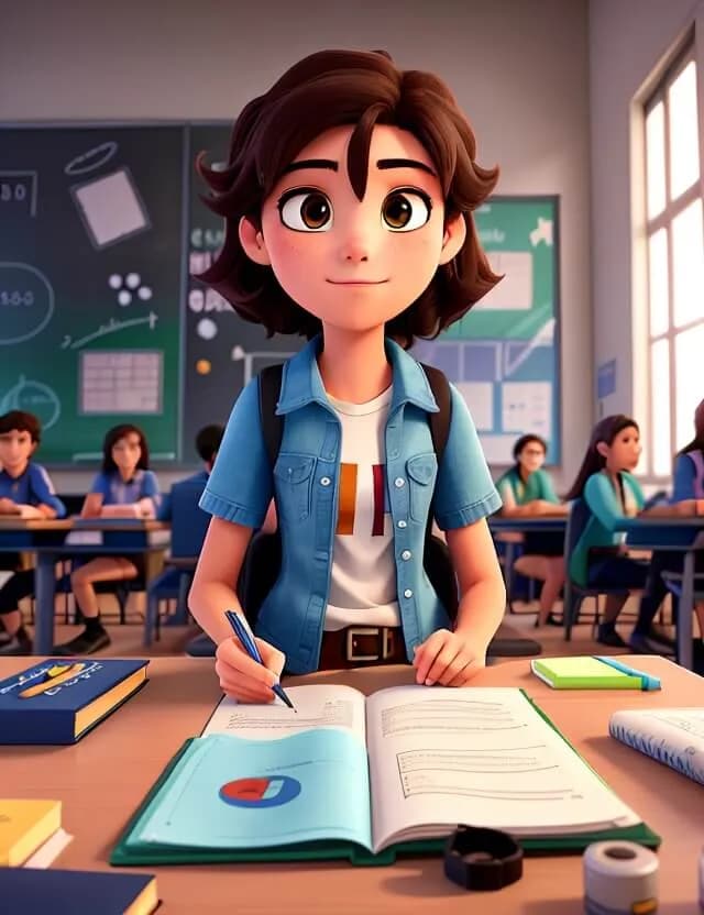 Categoria - Ensino Médio - Menina na sala