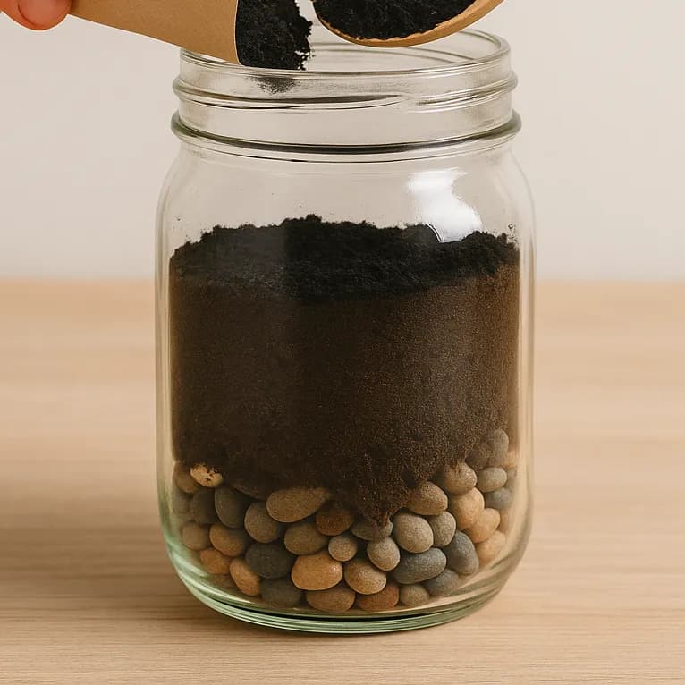 	 Construção do Terrário Etapa 2
