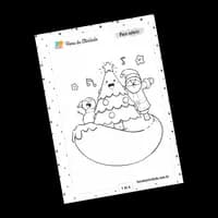 Natal - Desenhos Para Colorir 1a